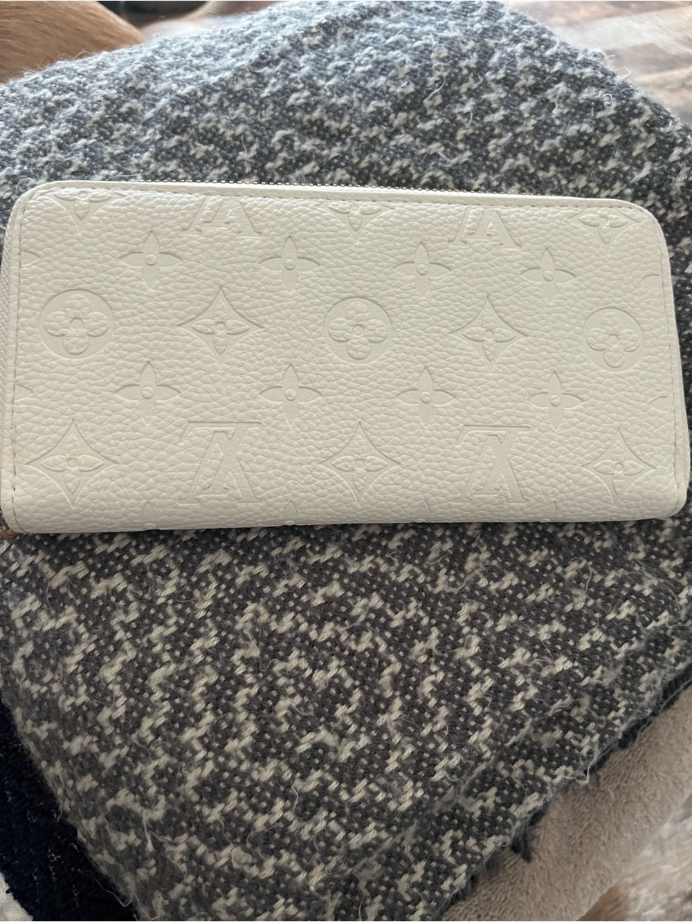 Louis Vuitton Monogram Empreinte Leather Long Wallet